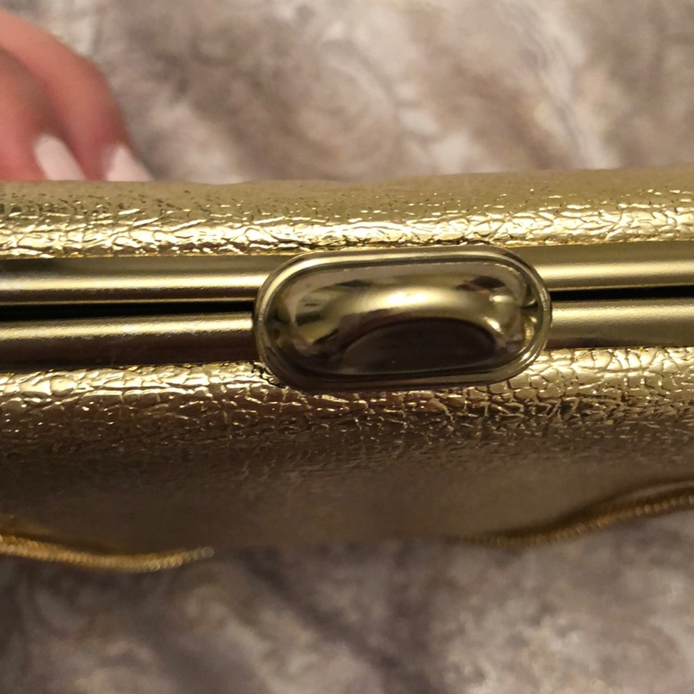 Vintage gold small purse- NEW - Picture 2 of 4